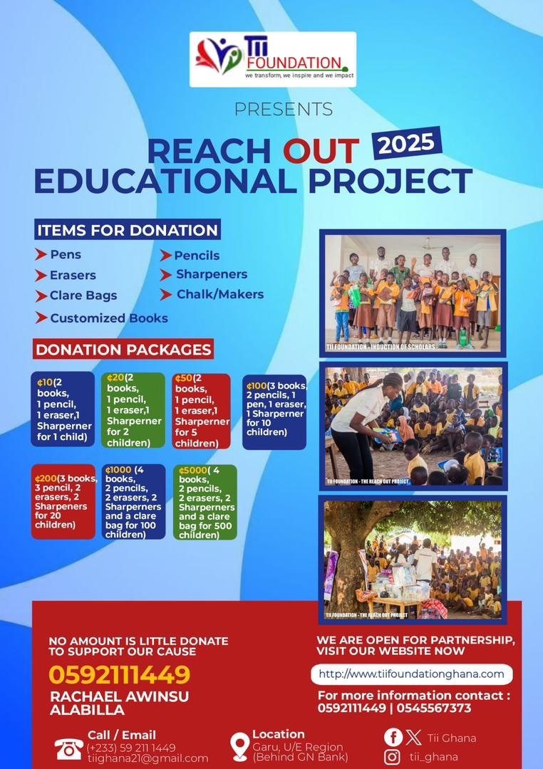 Reach Out Educational Project – 2025
